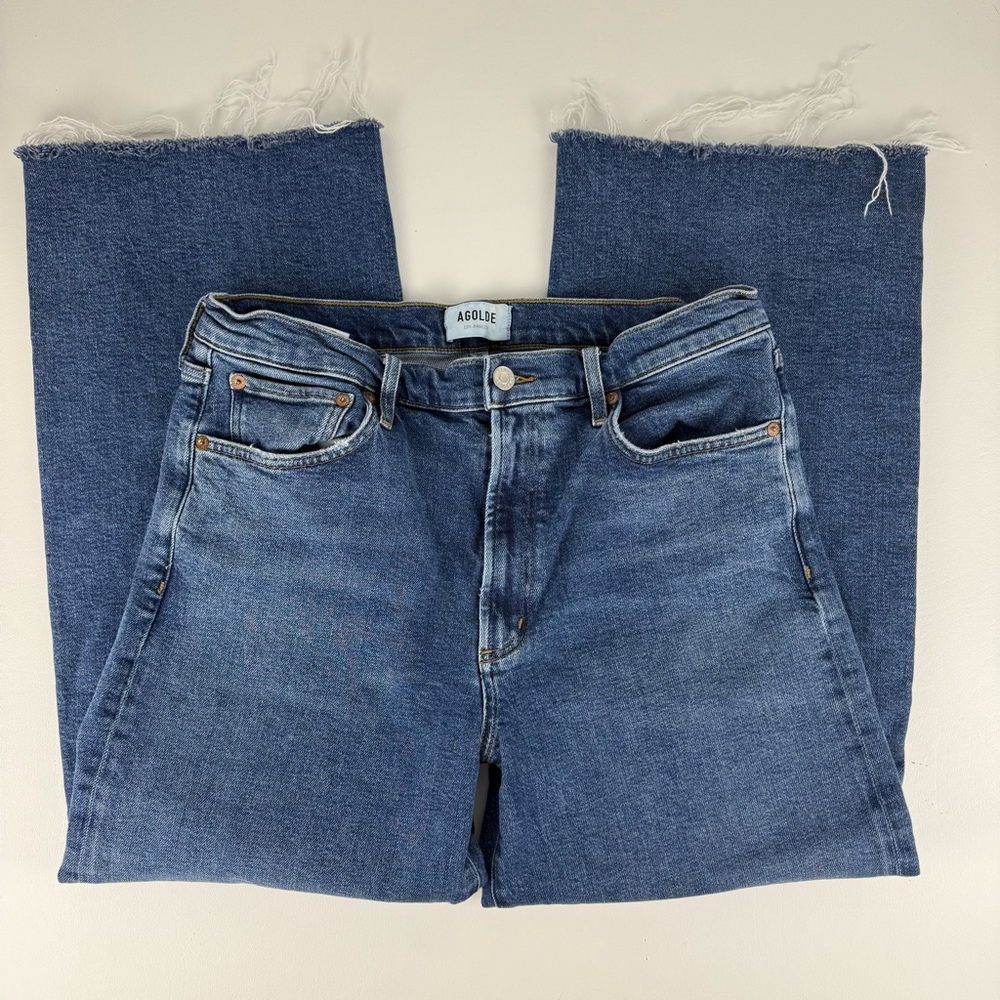 🤍HP🤍AGOLDE Women’s High Rise Straight Jeans – Size 30